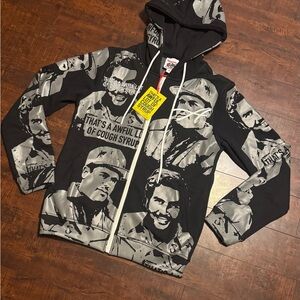 GREY ASAALI ZIP UP🎭